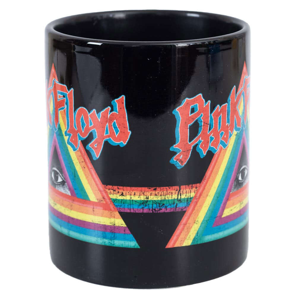 Pink Floyd Providence Mug LKT Sport Ceramic everyday coffee mugBlack mug with classic colourful Pink Floyd Providence branding in two positionsGlazed kiln fired finishOfficial licensed productApprox 315ml (11oz)Approx 9cm tall, 8cm in diameter Mugs