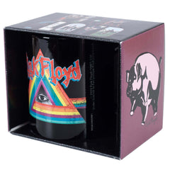 Pink Floyd Providence Mug LKT Sport Ceramic everyday coffee mugBlack mug with classic colourful Pink Floyd Providence branding in two positionsGlazed kiln fired finishOfficial licensed productApprox 315ml (11oz)Approx 9cm tall, 8cm in diameter Mugs