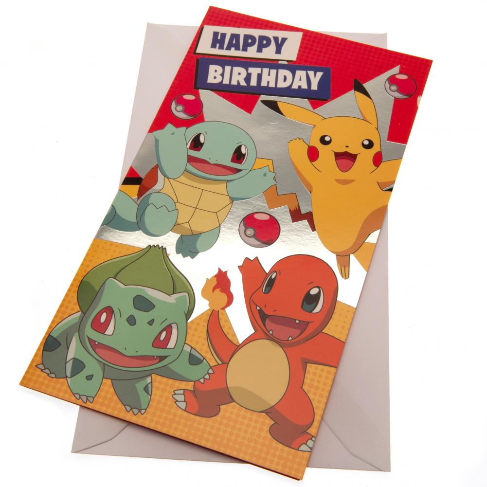 Pokemon Birthday Card LKT Sport Entertainment>Gaming>Pokemon Greeting Cards