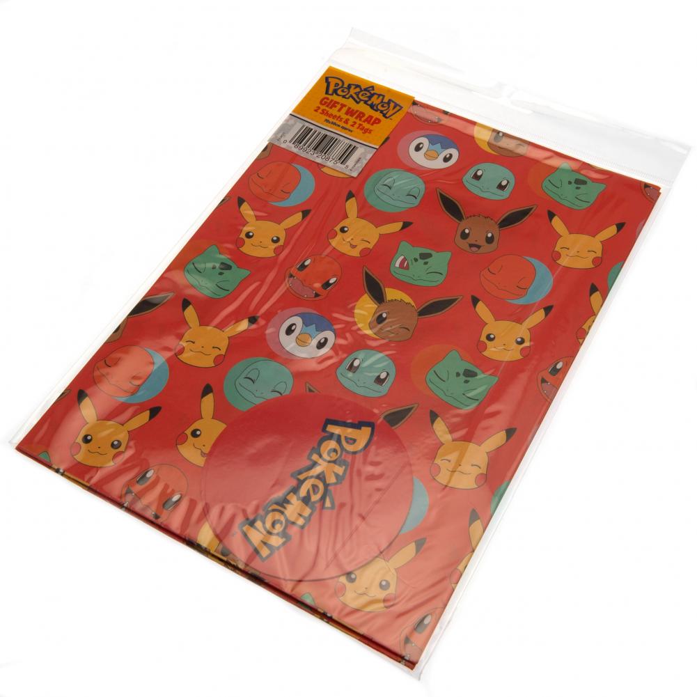 Pokemon Gift Wrap LKT Sport Entertainment>Gaming>Pokemon Wrapping Paper