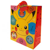 Pokemon Medium Pikachu Gift Bag LKT Sport Entertainment>Gaming>Pokemon Gift Bags