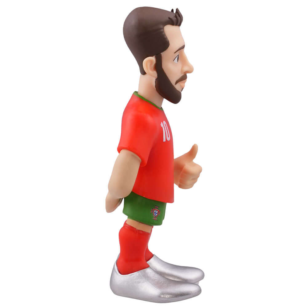 Portugal MINIX Figure 12cm Bernardo Silva LKT Sport MINIX collectible figurine depicting Bernardo SilvaWearing his team kit with number 10 on the backAn excellent addition to any football merchandise collection or a brilliant start for a new fanOfficial l