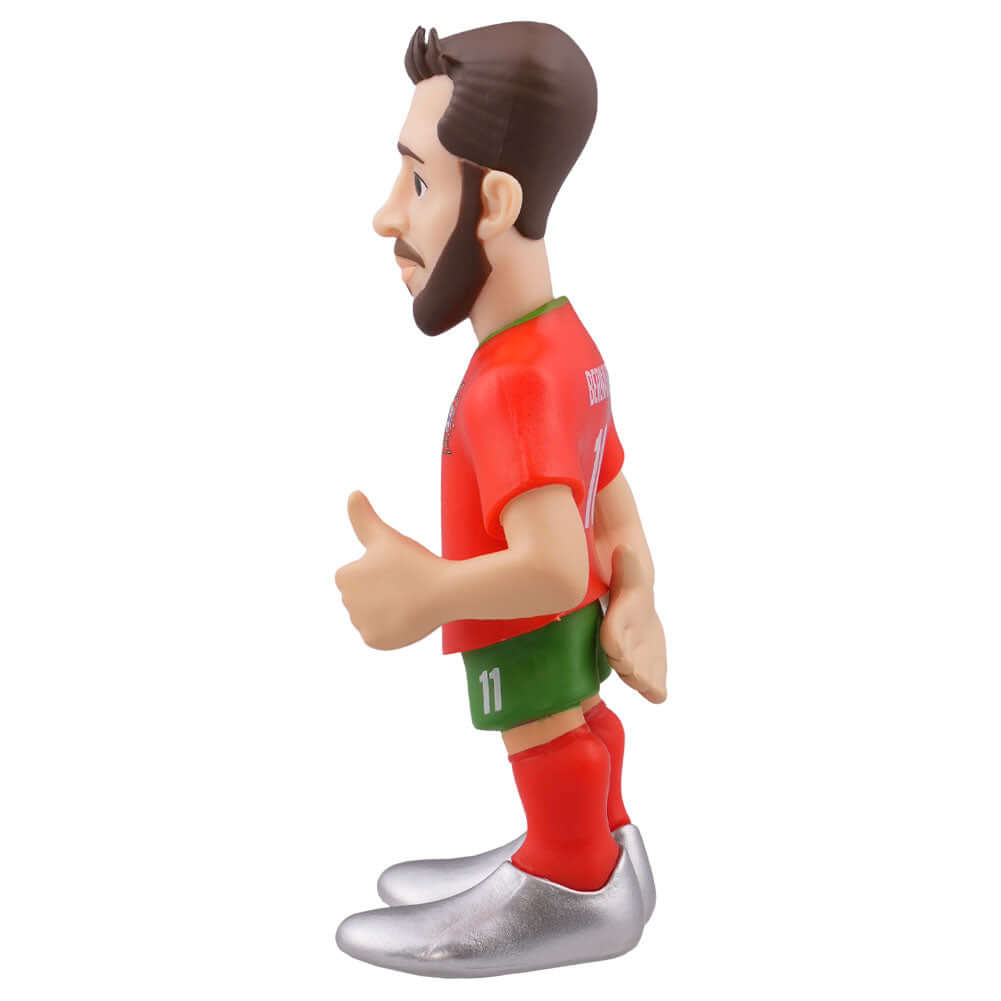 Portugal MINIX Figure 12cm Bernardo Silva LKT Sport MINIX collectible figurine depicting Bernardo SilvaWearing his team kit with number 10 on the backAn excellent addition to any football merchandise collection or a brilliant start for a new fanOfficial l