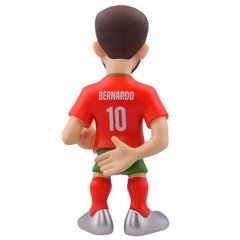 Portugal MINIX Figure 12cm Bernardo Silva LKT Sport MINIX collectible figurine depicting Bernardo SilvaWearing his team kit with number 10 on the backAn excellent addition to any football merchandise collection or a brilliant start for a new fanOfficial l
