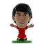 Portugal SoccerStarz Joao Felix LKT Sport Joao Felix Soccerstarz collectable figure Features classic Portugal home kit Stands 5cm tall on a green base Official licensed product Approx 5cm x 2.5cm x 2.5cm In a blister pack Action Figures