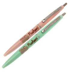 Pusheen 2pk Pen Set LKT Sport Satin finish colourful ballpoint click pensMint green and pink each featuring Pusheen the catWrite in black inkOfficial licensed productBoth approx 14cm Ballpoint Pens