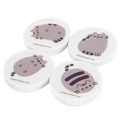 Pusheen 4pk Eraser Set LKT Sport Entertainment>TV Series>Pusheen Standard Erasers