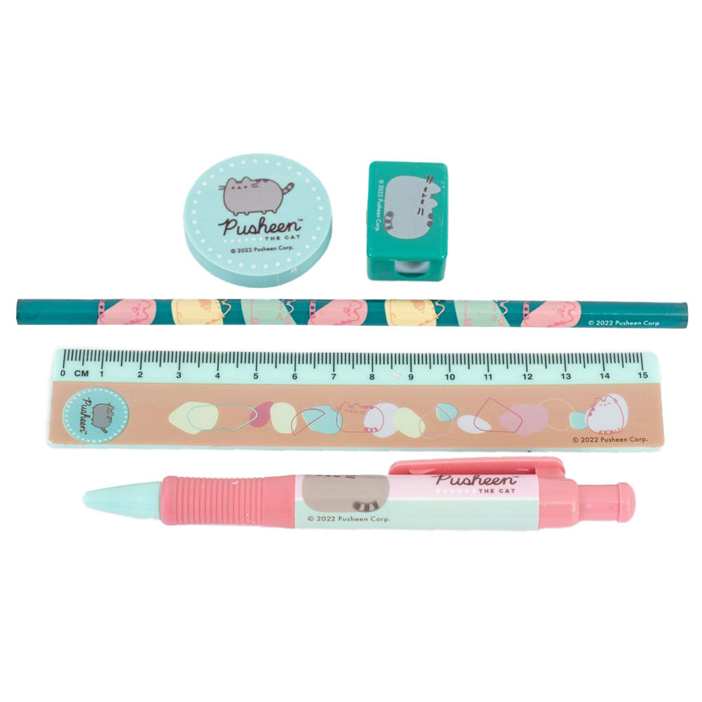 Pusheen 5pc Stationery Set LKT Sport Entertainment>TV Series>Pusheen Stationery
