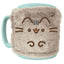 Pusheen Fuzzy Mug LKT Sport Enjoy your drink with a touch of mischief... this mug combines unique design along with a removable fluffy cover for added comfortThis green mug includes a repeat Pusheen designThe fluffy cover includes an image of PusheenGlaze