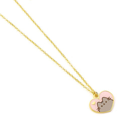 Pusheen Gold Plated Heart Necklace LKT Sport Entertainment>TV Series>Pusheen