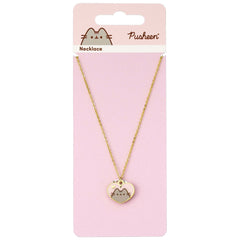 Pusheen Gold Plated Heart Necklace LKT Sport Entertainment>TV Series>Pusheen