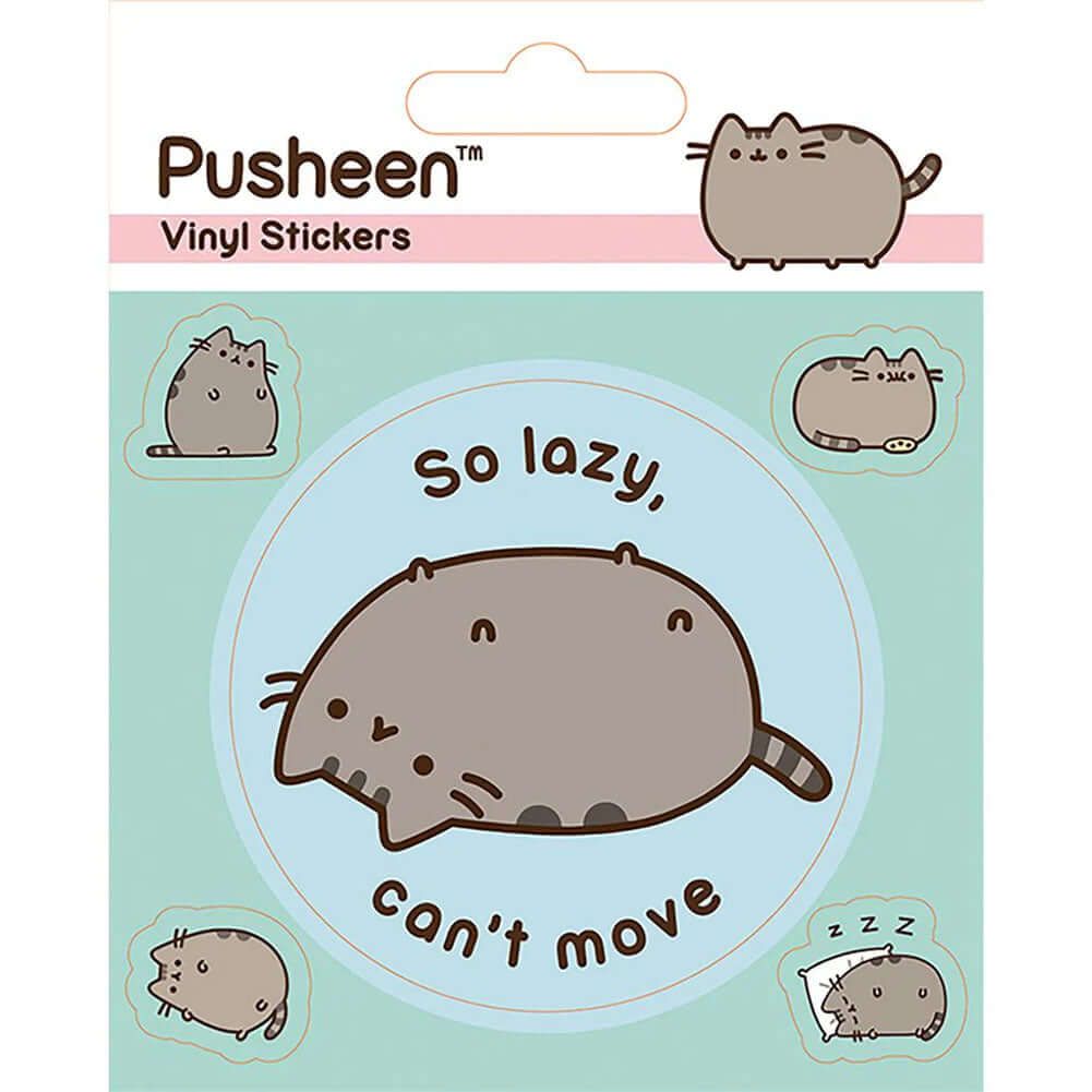 Pusheen Lazy Stickers LKT Sport Entertainment>TV Series>Pusheen Decorative Stickers