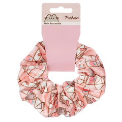Pusheen Milkshake Hair Scrunchie LKT Sport Entertainment>TV Series>Pusheen Ponytail Holders