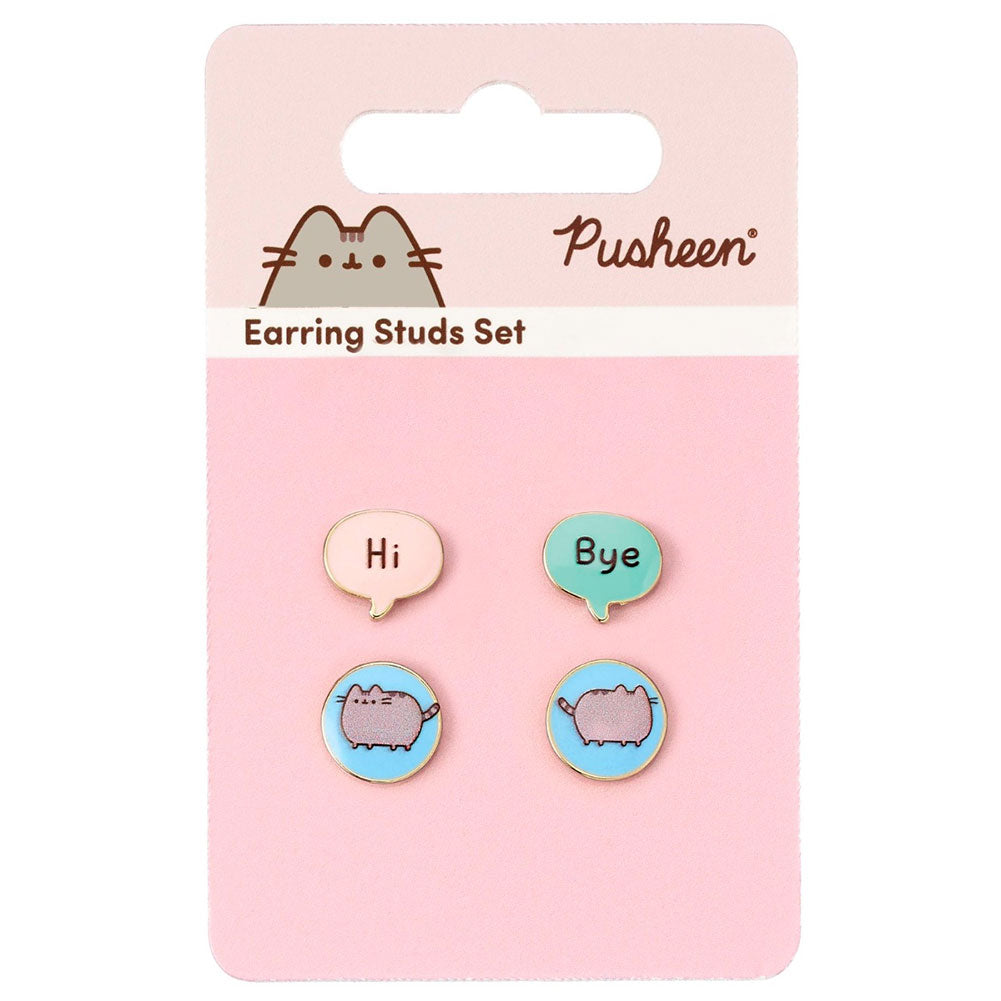 Pusheen Stud Earrings Set LKT Sport Entertainment>TV Series>Pusheen