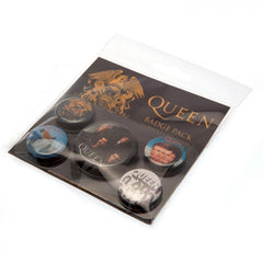 Queen Button Badge Set LKT Sport Entertainment>Music>Queen Pinback Buttons