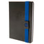 Rangers FC A5 Notebook LKT Sport Premium black faux leather design with embossed Rangers crestFeaturing an enamel club crest elastic closureRuled pages and a handy bookmarkOfficial licensed productApprox 14cm x 21cm Notebooks & Notepads