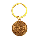 Rangers FC Antique Gold Ready Crest Keyring LKT Sport Football>European Leagues>Rangers FC