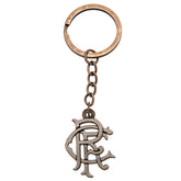 Rangers FC Antique Silver Scroll Crest Keyring LKT Sport Football>European Leagues>Rangers FC