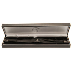 Rangers FC Black IP Leather Bracelet LKT Sport Football>European Leagues>Rangers FC Bracelets