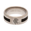 Rangers FC Black Inlay Ring Large LKT Sport Stainless steel ring featuring a black rope insertBrushed satin finish and engraved with the Rangers crestOfficial licensed productInternal diameter approx 21mmRing size X Rings