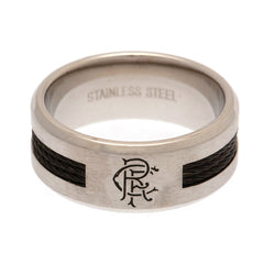 Rangers FC Black Inlay Ring Large LKT Sport Football>European Leagues>Rangers FC