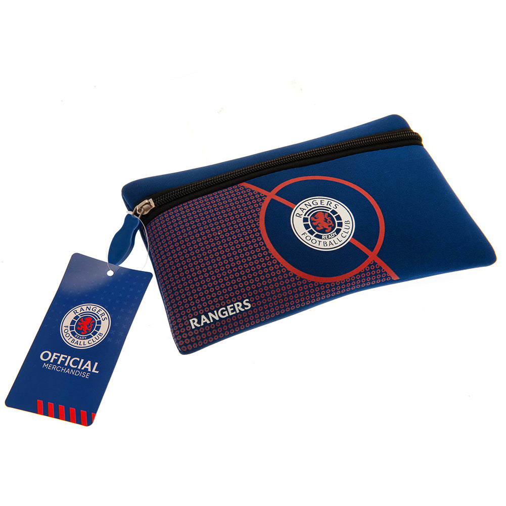 Rangers FC Centre Spot Pencil Case LKT Sport Football>European Leagues>Rangers FC Pen & Pencil Cases