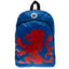 Rangers FC Colour React Backpack LKT Sport Colour React design royal blue backpack with a full colour crest and large red cropped lionPadded back panel for comfort with adjustable shoulder straps and a carry strapMain compartment has a large double zipped