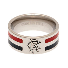 Rangers FC Colour Stripe Ring Small LKT Sport Football>European Leagues>Rangers FC