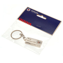 Rangers FC Embossed Street Sign Keyring LKT Sport Football>European Leagues>Rangers FC