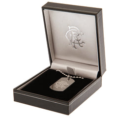 Rangers FC Engraved Dog Tag & Chain LKT Sport Football>European Leagues>Rangers FC Necklaces