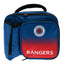 Rangers FC Fade Lunch Bag LKT Sport Fade design lunch bag featuring Rangers text and full colour club crestMain compartment has a double zipped opening for easy accessAdditional zipped front pocket and zipped bottle holderWith carry handleWipe clean polye