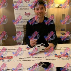 Rangers FC Laudrup Signed Boot (Framed) LKT Sport Football>European Leagues>Rangers FC Sports Collectibles