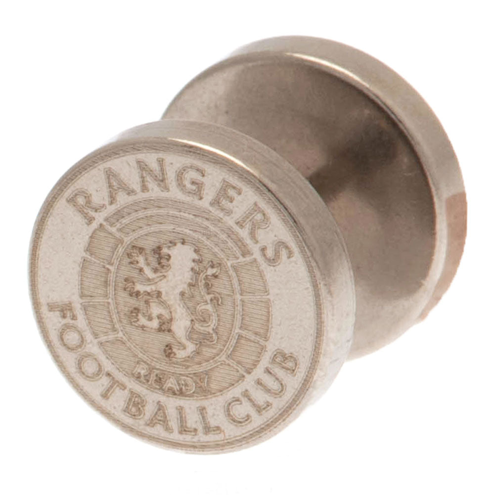 Rangers FC Ready Crest Stainless Steel Stud Earring LKT Sport Football>European Leagues>Rangers FC