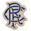 Rangers FC Scroll Crest Badge LKT Sport Metal crest shaped pin badgeDie stamped design with full colour enamel infillWith butterfly clasp fixingMetal alloy with silver style finishOfficial licensed productApprox 20mm x 18mm Pins
