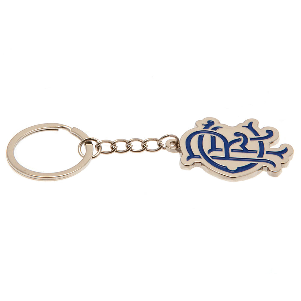 Rangers FC Scroll Crest Keyring LKT Sport Football>European Leagues>Rangers FC