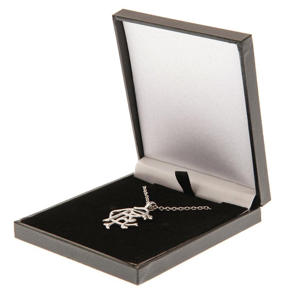 Rangers FC Scroll Crest Stainless Steel Pendant & Chain LKT Sport Football>European Leagues>Rangers FC