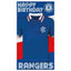 Rangers FC Shirt Birthday Card LKT Sport Vibrant gloss finish birthday cardFeaturing a large retro style Rangers shirt on the frontMessage inside reads 'Have a great day!'Official licensed productApprox 22cm x 12cm Greeting Cards