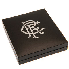 Rangers FC Silver Plated Boxed Pendant LKT Sport Silver plated pendant and necklaceFeaturing a Rangers crest pendant on a chain necklaceWith a lobster claspOfficial licensed productNecklace approx 50cm (20 inches)Pendant approx 25mm x 20mm Charms & Pendan