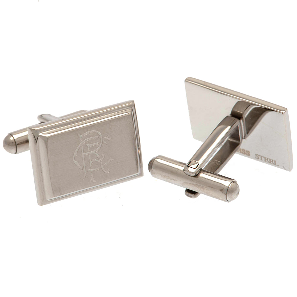Rangers FC Stainless Steel Cufflinks LKT Sport Football>European Leagues>Rangers FC Cufflinks
