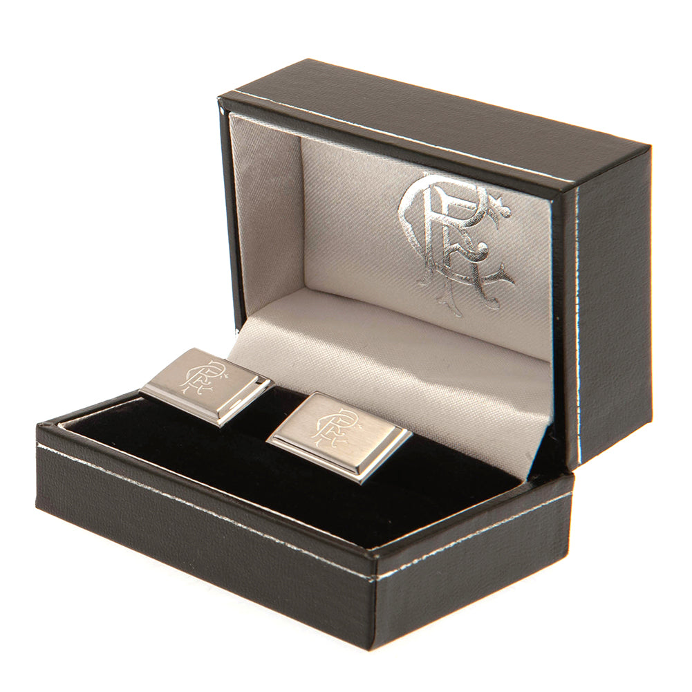 Rangers FC Stainless Steel Cufflinks LKT Sport Football>European Leagues>Rangers FC Cufflinks