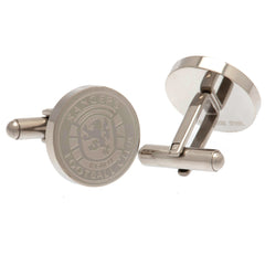 Rangers FC Stainless Steel Formed Ready Crest Cufflinks LKT Sport Football>European Leagues>Rangers FC
