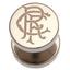 Rangers FC Stainless Steel Scroll Crest Stud Earring LKT Sport Stud earring with a detailed laser print Features the Rangers Scroll crest on a screw back fixing Made from durable stainless steel Official licensed product Approx 10mm x 10mm In a blister pa