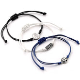 Real Madrid CF Friendship Bracelet Set LKT Sport Set of three colourful and quaint friendship braceletsEach bracelet includes a bespoke Madrid charmOfficial licensed productSuitable for ages 14+Approx 14cm with option to extend to 18cm Bracelets