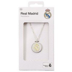 Real Madrid CF Silver Finish Necklace LKT Sport Football>European Leagues>Real Madrid CF Necklaces