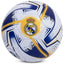 Real Madrid CF Turbine Football LKT Sport 32 panel everyday PVC footballFeatures full colour Real Madrid crests on a turbine design ballSuitable for 14 yrs and olderOfficial Licensed MerchandiseSize 5 footballApprox 69cm in circumference Soccer Balls