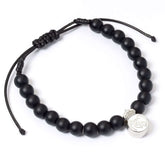 Real Madrid FC Black Bead Bracelet LKT Sport Matte black ball bead braceletFeaturing a Madrid charmOfficial licensed productSuitable for ages 14+Charm approx 12mm x 12mm Bracelets