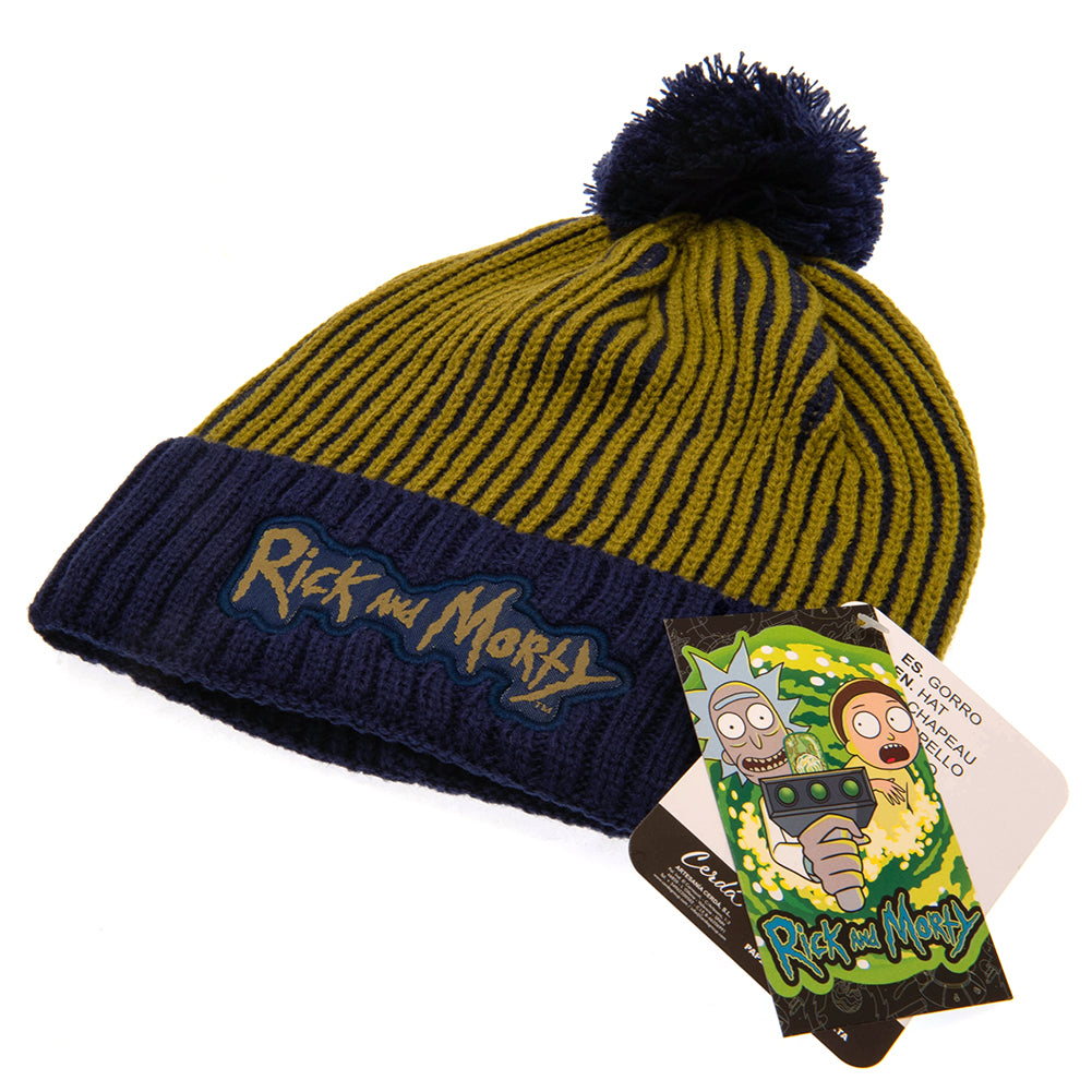 Rick And Morty Bobble Beanie LKT Sport Entertainment>TV Series>Rick And Morty Beanies