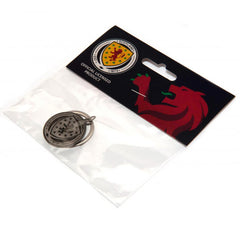 Scottish FA Antique Silver Crest Keyring LKT Sport Football>International>Scottish FA Keychains