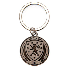 Scottish FA Antique Silver Crest Keyring LKT Sport Football>International>Scottish FA Keychains