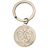 Scottish FA Silver Plated Crest Keyring LKT Sport Football>International>Scottish FA Keychains